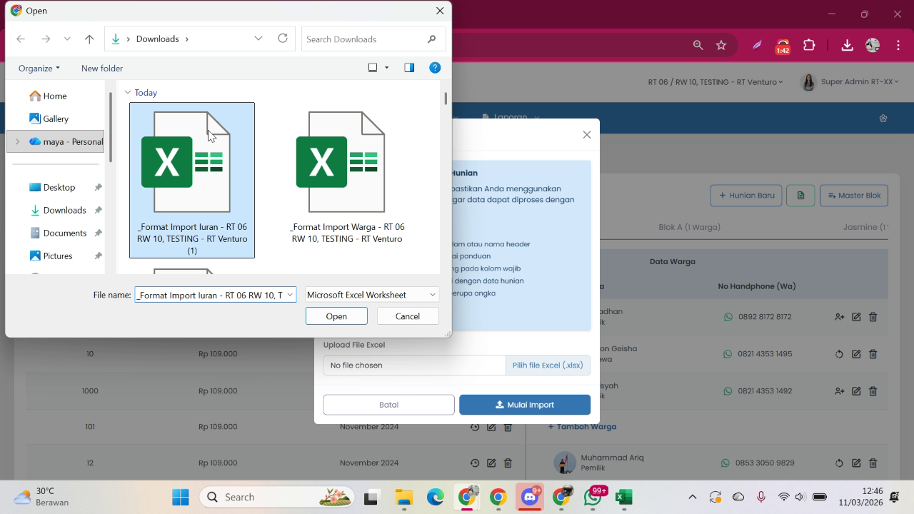 Konfirmasi File