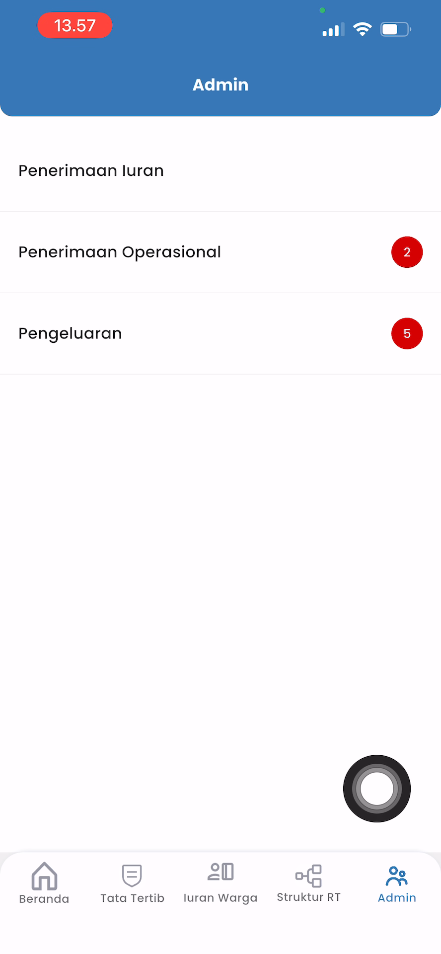 Halaman Admin