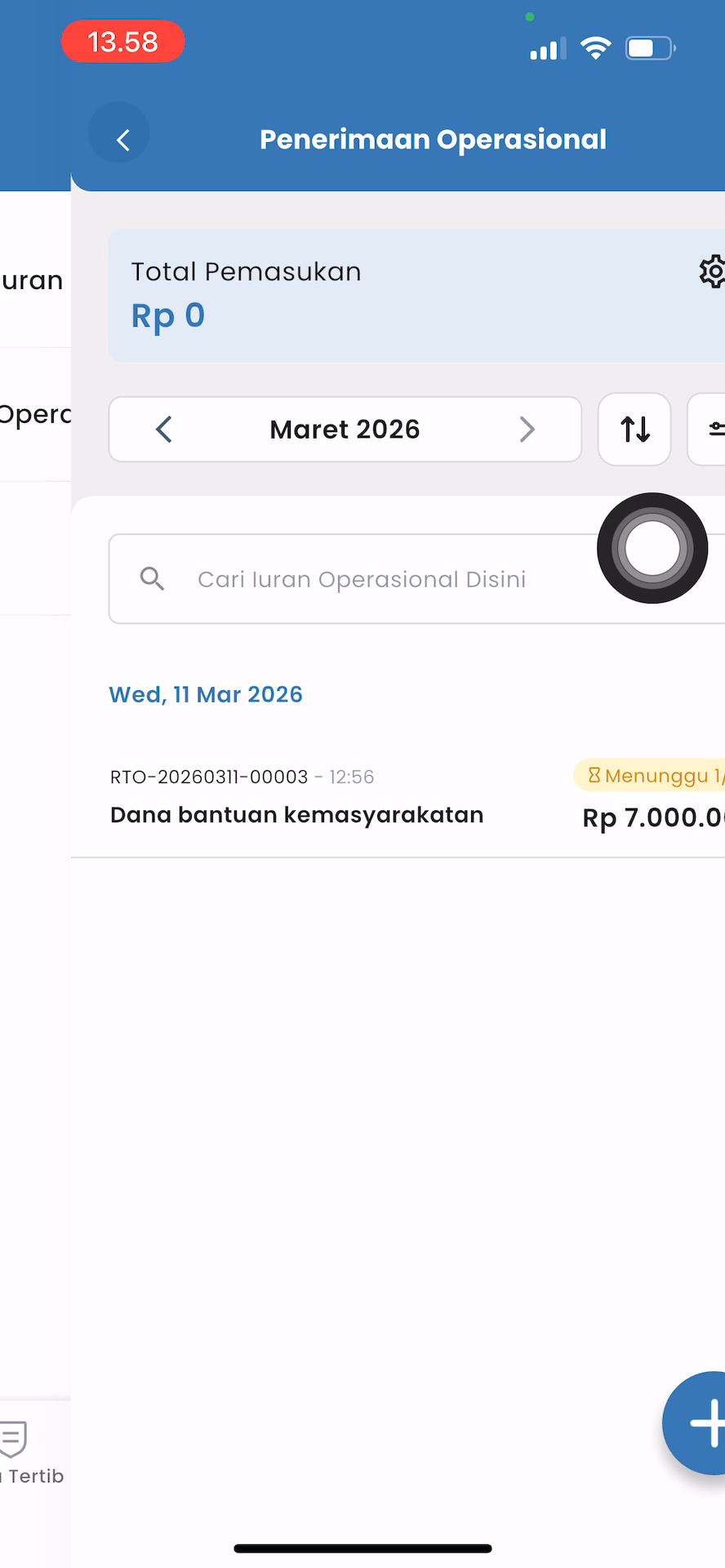 Iuran Belum Lunas