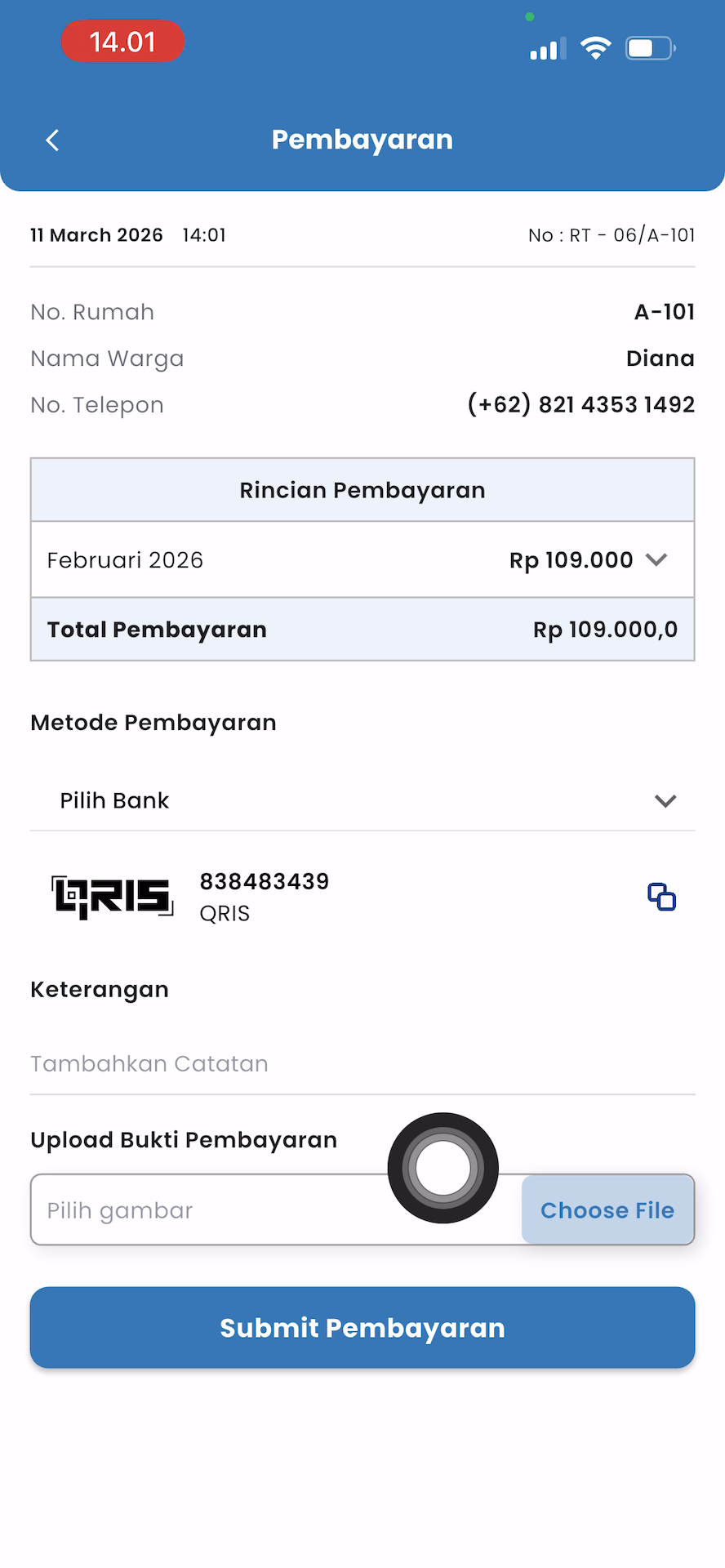 Tambah Catatan